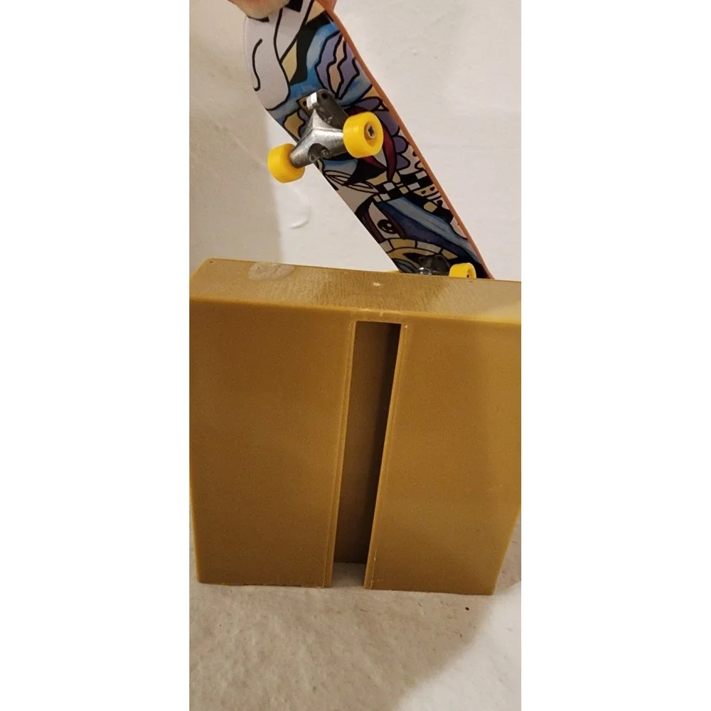Vintage Tech Deck‎ Skatepark Sc8 Ramp Skate Park Piece Add On With Skateboard